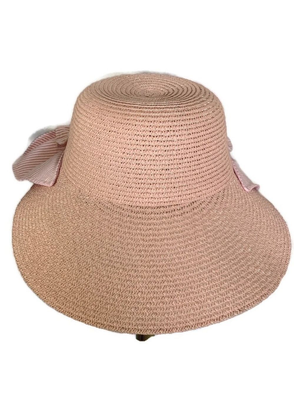 NEW-SOFT Straw Wide Brim Neck Protection Visor Hat - Picture 4 of 8